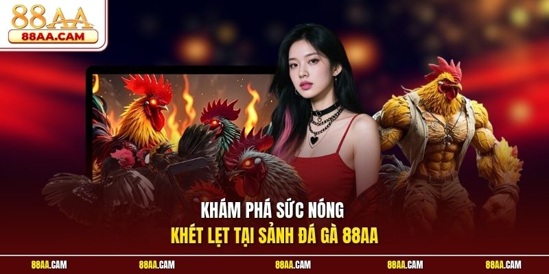 Khám phá sức nóng khét lẹt tại sảnh đá gà 88aa 
